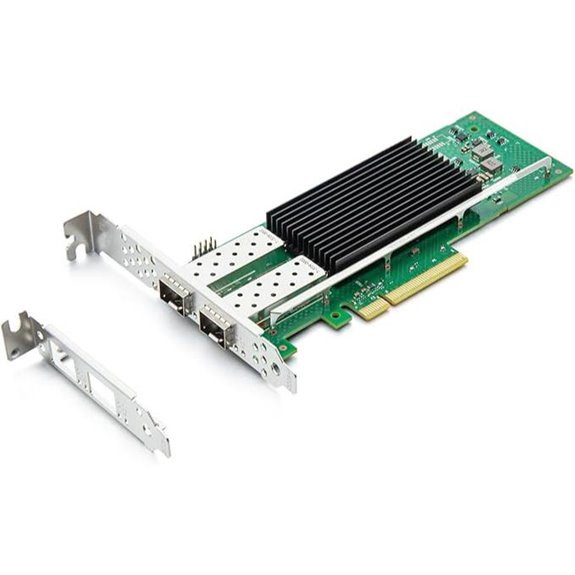 Ethernet Network Card with SFP28 Ports and PCIe 4.0