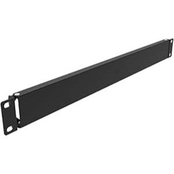 1U Hinged Metal Blank Panel for 19-Inch Racks
