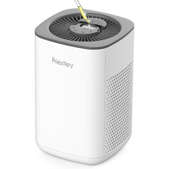 Priestley Small Air Purifier with Diffuser for Home