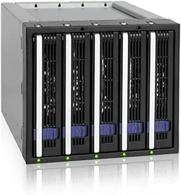 ICY Dock FatCage MB155SP-B Hot-Swap Drive Cage