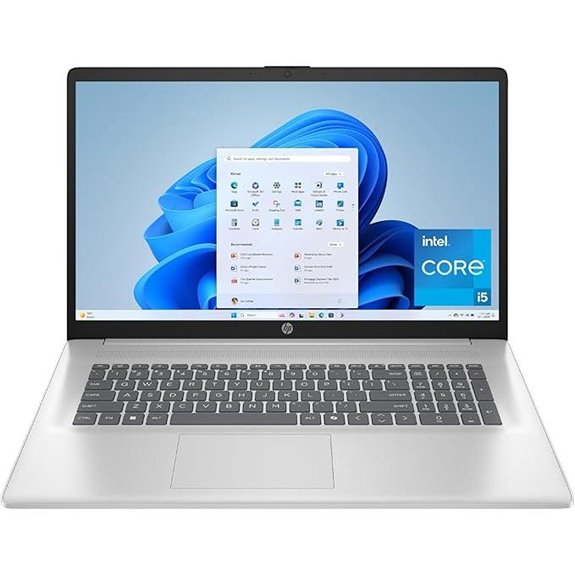 HP 17.3 FHD Laptop i5 16GB RAM 512GB SSD