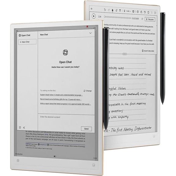 iFlytek AINOTE 2 E-Ink Tablet with ChatGPT-5
