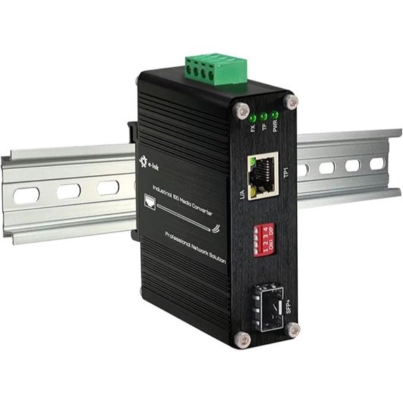 Industrial 10G Fiber Media Converter SFP+ Transceiver