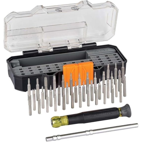 Klein Tools 32717 Precision Screwdriver Set with Case