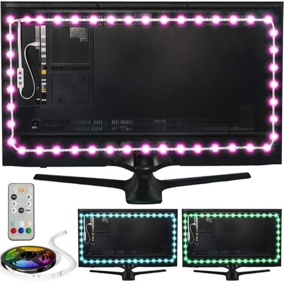 Luminoodle LED TV Backlight with Remote