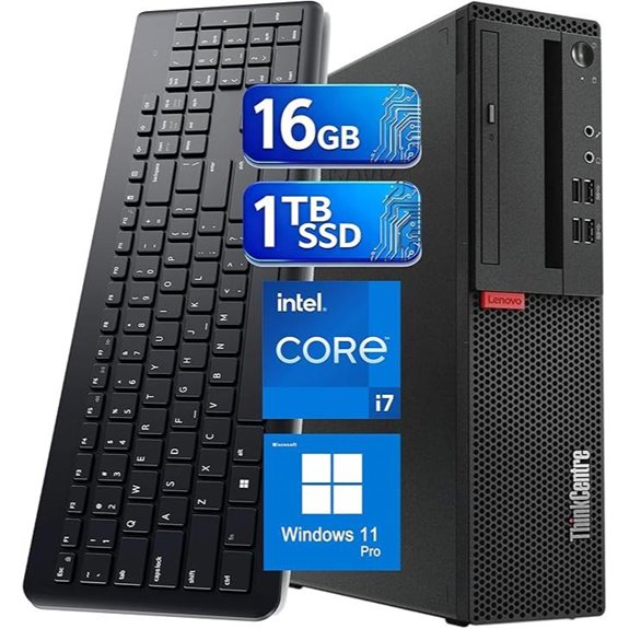 Lenovo ThinkCentre M710s SFF PC with i7-6700