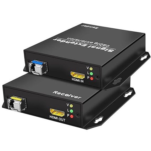 HDMI Fiber Extender 20KM 1080P Plug & Play