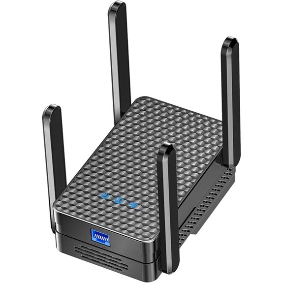 WiFi 6 Extender with Long Range and Gigabit Ethernet