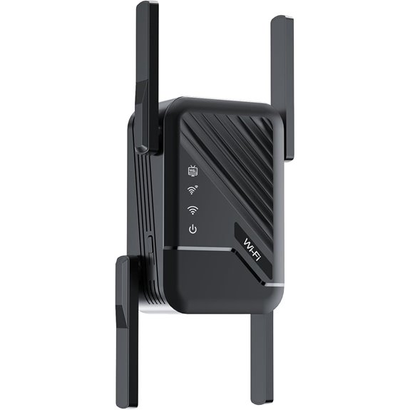 WiFi Extender Signal Booster with Ethernet Long Range
