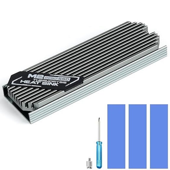 ASTARON M.2 SSD Heatsink with Nano Thermal Pads
