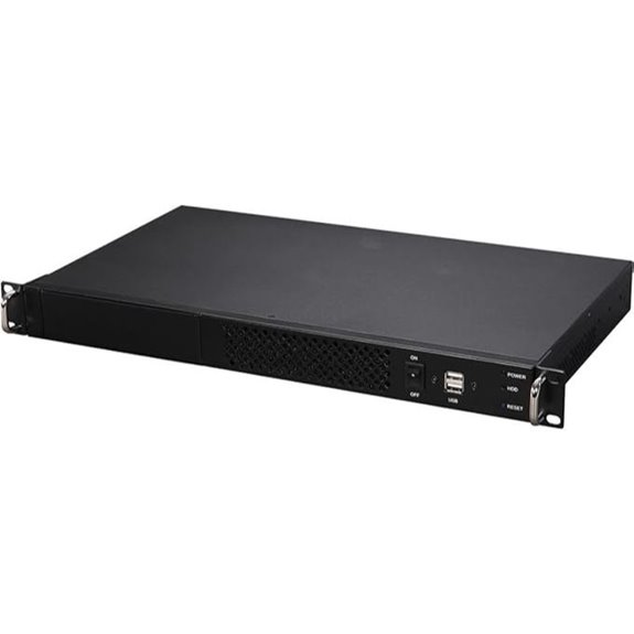 212 Main 5.25 1U Rackmount Server Case OEM Black