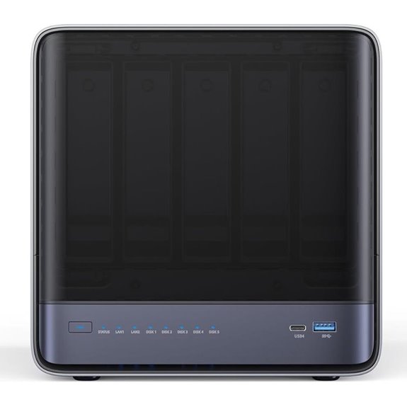 MINISFORUM N5 5-Bay NAS with Ryzen 7 255