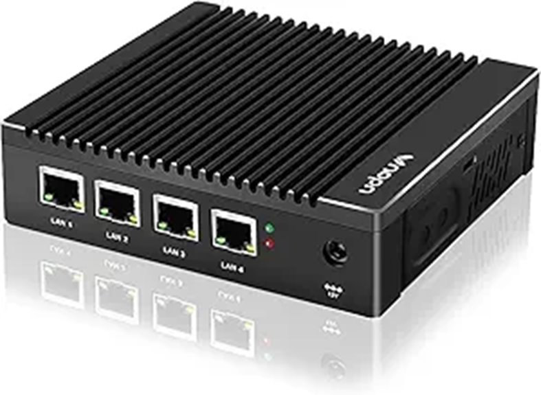 Mini Firewall Router with Intel J4125 4GB RAM 64GB SSD
