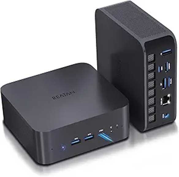 Reatan X7 AI Oculink Gaming Mini PC with Ryzen 7