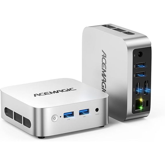 ACEMAGIC Mini PC 16GB RAM 256GB SSD Dual 4K Support