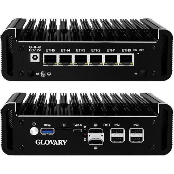 Mini PC Firewall N100 with Dual LAN and NVMe Slots
