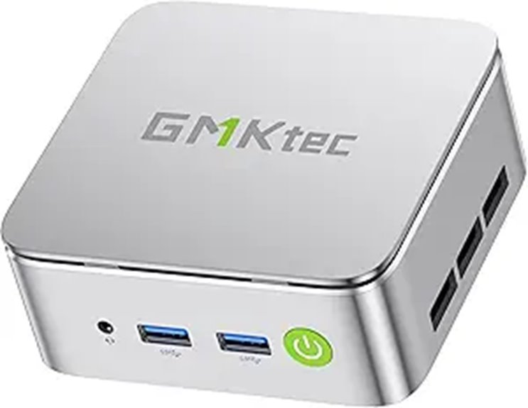 GMKtec Mini PC G10 Ryzen 5 16GB 512GB 4K Display