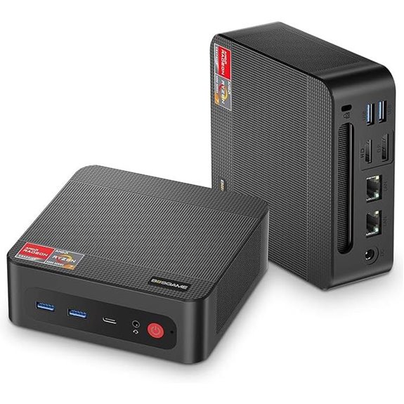 BOSGAME P4 Mini PC with Ryzen 7 32GB RAM