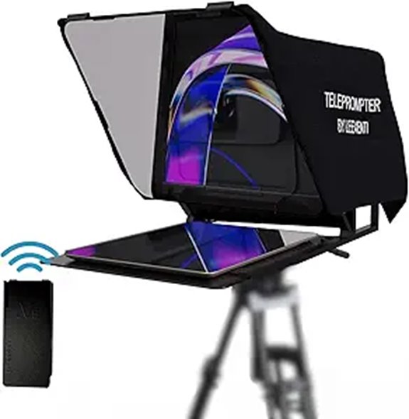 12 Teleprompter for iPad Smartphone DSLR