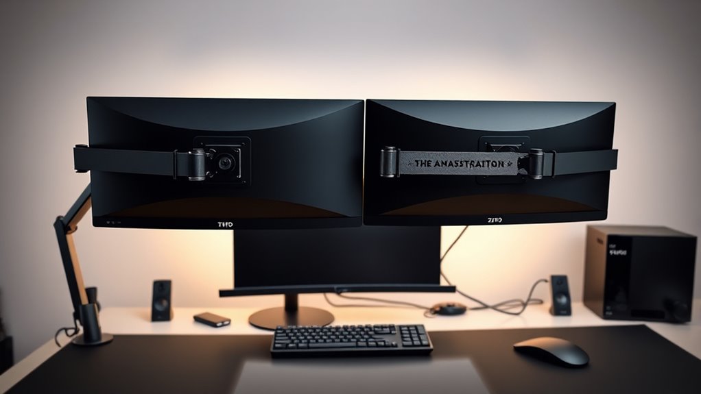 monitor arm compatibility and durability