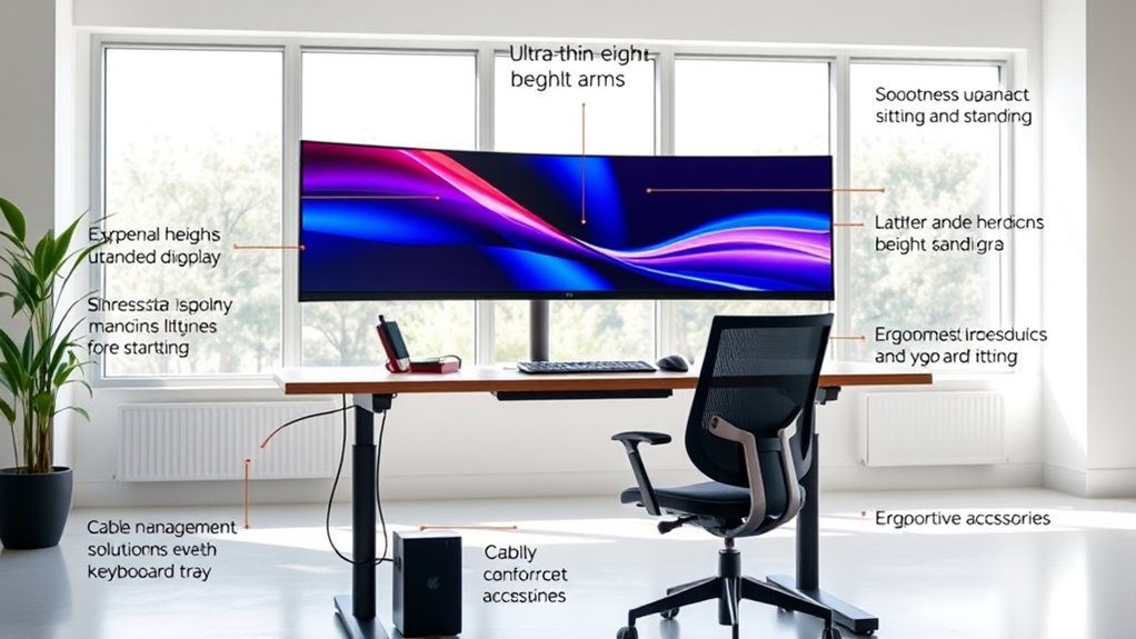 monitor setup stability