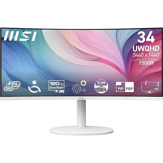 MSI 34 Curved UWQHD Monitor with KVM