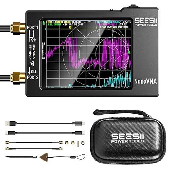 SEESII NanoVNA-H Antenna & Network Analyzer