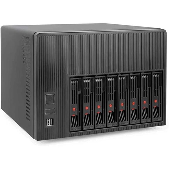 K7 8 Bay NAS Case with Fans and Trays