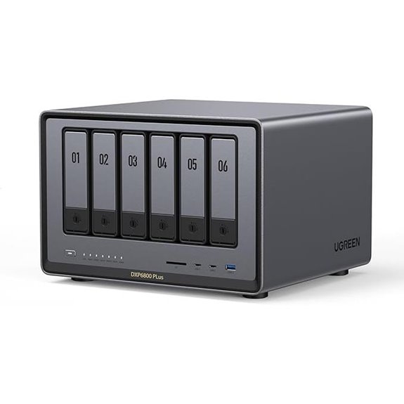 UGREEN 6-Bay NAS Desktop with Intel i3 8GB RAM