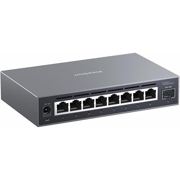 9-Port 2.5G Managed Ethernet Switch with VLAN/QoS
