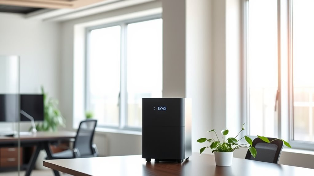 office allergy air purifier selection