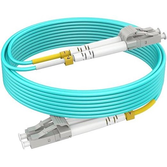 OM4 LC LC Fiber Patch Cables 3ft to 500ft