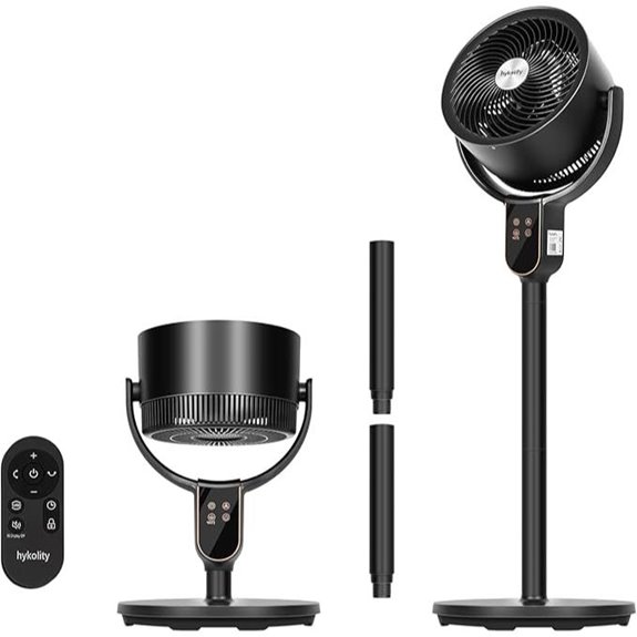 Hykolity Oscillating Fan with Remote and Timer