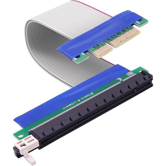 PCI-E 4X to 16X Riser Cable Adapter