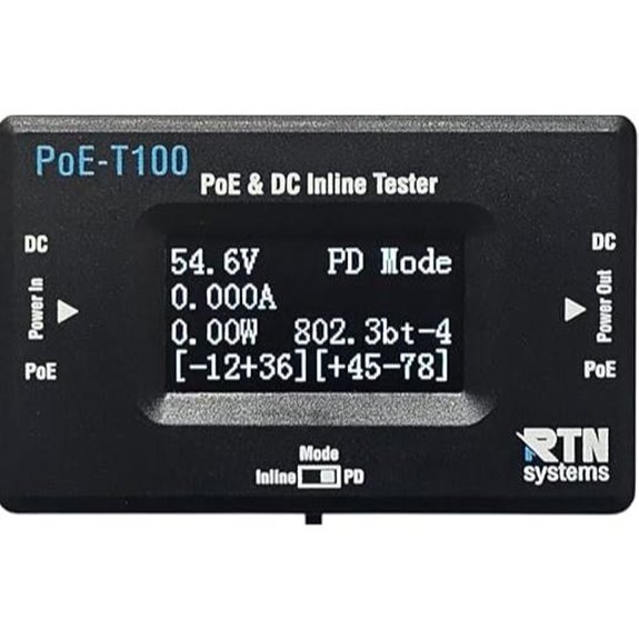PoE & DC Tester with OLED Display