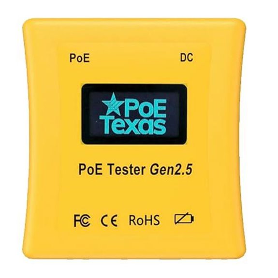 PoE Tester Gen2.5 for Network Power and Troubleshooting
