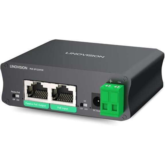 LINOVISION 30W PoE Splitter for Cameras and IoT