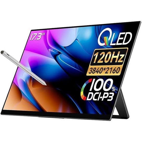 EHOMEWEI D4 Pro 17 4K Portable Touch Monitor