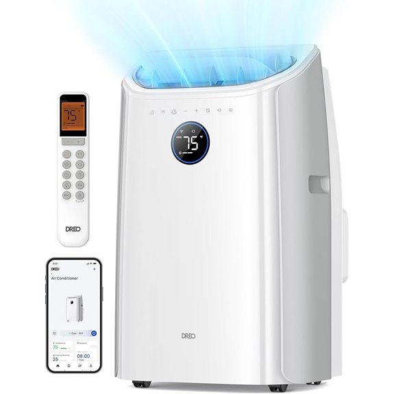 Dreo 12,000 BTU Portable AC with App & Timer