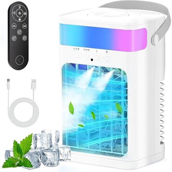 Portable Evaporative Air Conditioner with Remote