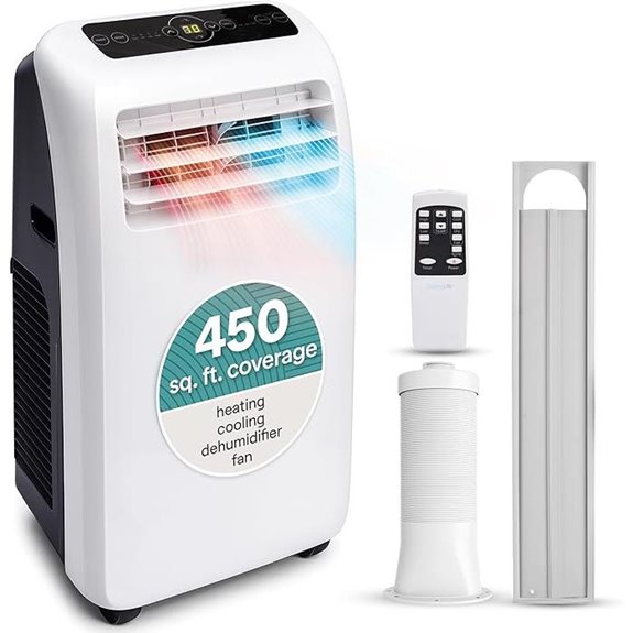 SereneLife Portable 2-in-1 Air Conditioner and Heater