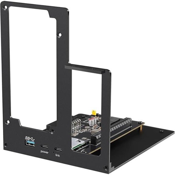 External eGPU Dock Station with PCIe Support