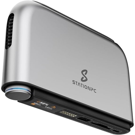 PocketCloud Portable NAS with Wi-Fi 6 and SD Slots