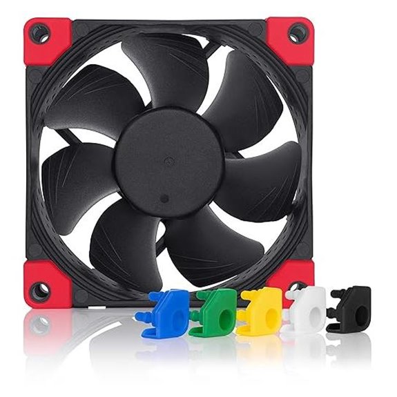 Noctua NF-A8 PWM chromax.Black.swap Premium Quiet Fan 4-Pin (80mm Black)