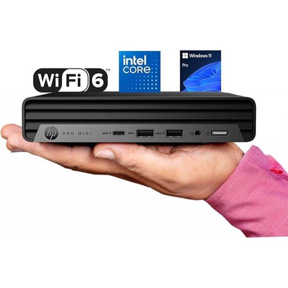 HP Pro 400 G9 Mini PC with 16GB RAM and SSD