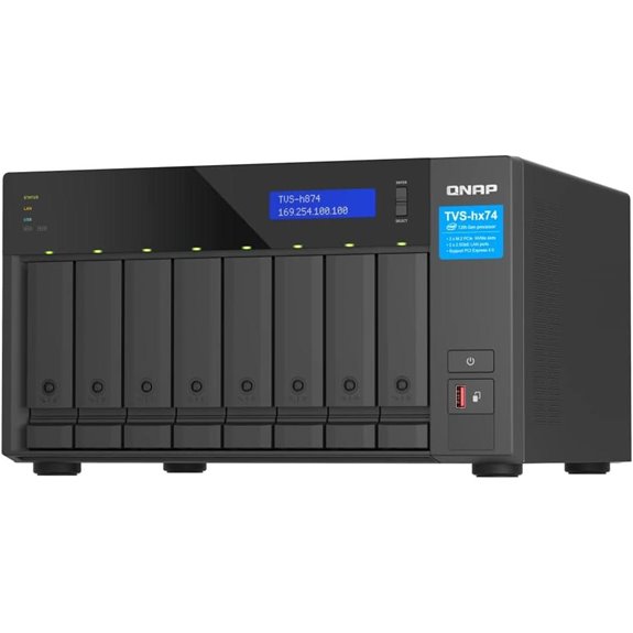 QNAP TVS-h874X-i9 64GB NAS with 12th Gen CPU