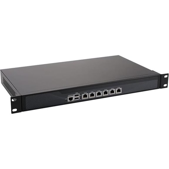 Rackmount Firewall with Intel Atom 6 Gigabit LAN