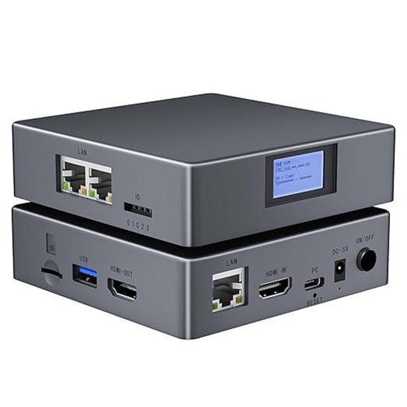 IP KVM Over Internet with Remote Power Control