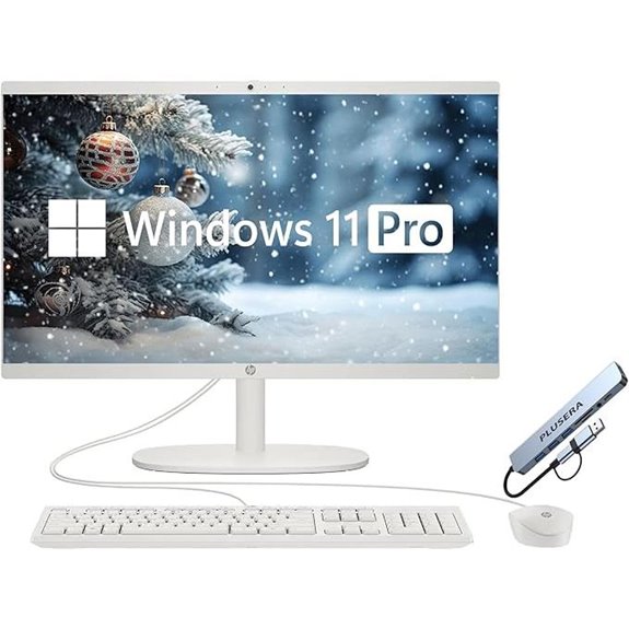 HP 21.5 FHD All-in-One Desktop (Renewed)