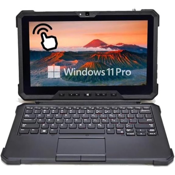 Dell Latitude 7212 Rugged Laptop Touchscreen (Renewed)